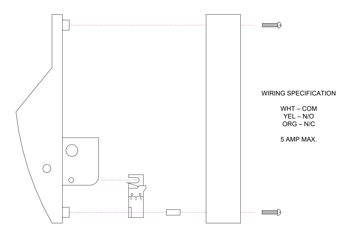 Corbin Russwin Installation Instructions 521 MONITORNING SWITCH KIT CORBIN RUSSWIN ED7000 SERIES image on page 1