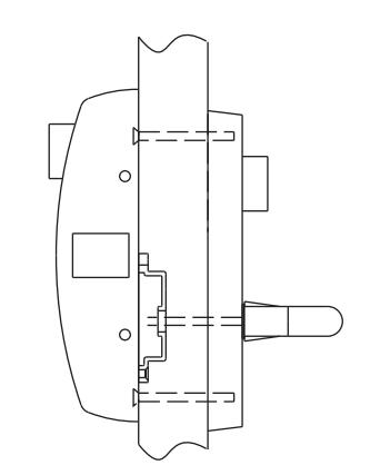 Corbin Russwin Lever Handle Control ED3000 Series Installation Instructions image on page 1