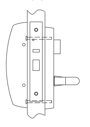 Corbin Russwin Lever Handle Control ED3000 Series Installation Instructions image on page 1