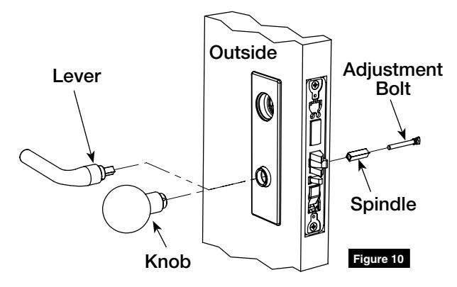 Corbin Russwin M, N, and P Escutcheon Trim for ML2000 Series Mortise Locks Installation Instructions_FM483 image on page 3