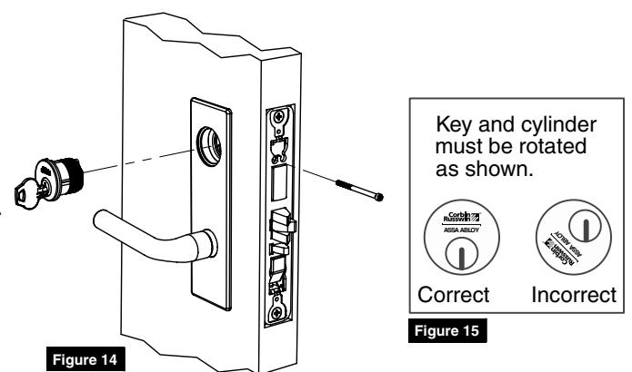 Corbin Russwin M, N, and P Escutcheon Trim for ML2000 Series Mortise Locks Installation Instructions_FM483 image on page 4