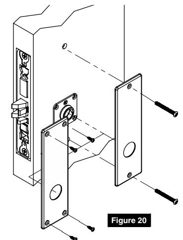 Corbin Russwin M, N, and P Escutcheon Trim for ML2000 Series Mortise Locks Installation Instructions_FM483 image on page 5
