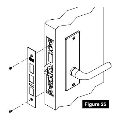 Corbin Russwin M, N, and P Escutcheon Trim for ML2000 Series Mortise Locks Installation Instructions_FM483 image on page 6