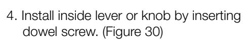 Corbin Russwin M, N, and P Escutcheon Trim for ML2000 Series Mortise Locks Installation Instructions_FM483 image on page 7