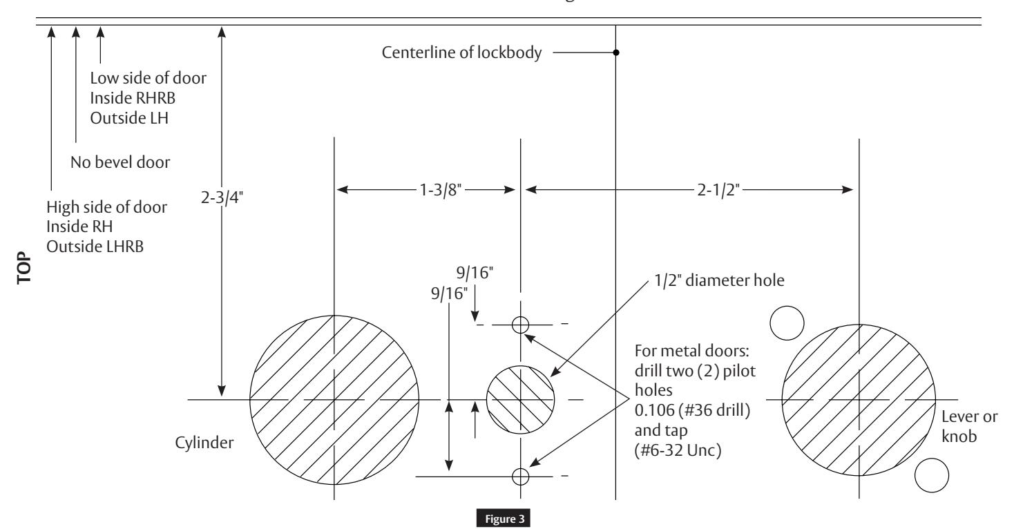 Corbin Russwin M19S, M19V Occupancy Indicators with Emergency Release for BL6600 and FE6600 Series Multi-Point Lo…_FM470 diag