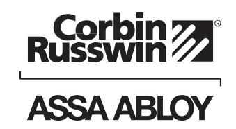 Corbin Russwin M19S, M19V Occupancy Indicators with Emergency Release for MP6600 Series Multi-Point Locks Install…_FM527 imag
