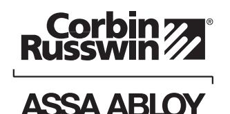 Corbin Russwin M19S, M19V Occupancy Indicators with Emergency Release for MP6600 Series Multi-Point Locks Install…_FM527 imag