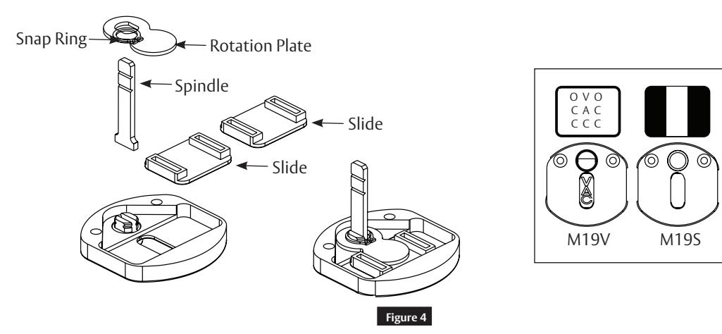 Corbin Russwin M19S, M19V Occupancy Indicators with Emergency Release for MP6600 Series Multi-Point Locks Install…_FM527 imag