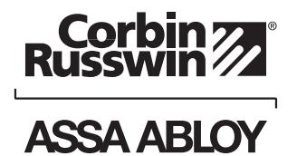 Corbin Russwin M19SN, M19VN – Secured Indicator Rose Kit for BL6600 and FE6600 Series Multi-Point Locks Installat…_FM471 imag
