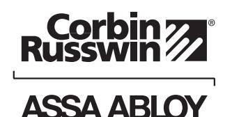Corbin Russwin M19SN, M19VN – Secured Indicator Rose Kit for MP6600 Series Multi-Point Locks Installation Instruc…_FM528 imag