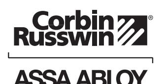 Corbin Russwin MELR Retrofit Kit for PED4000 and PED5000 Series Narrow and Wide Stile Installation Instructions_FM805 image o