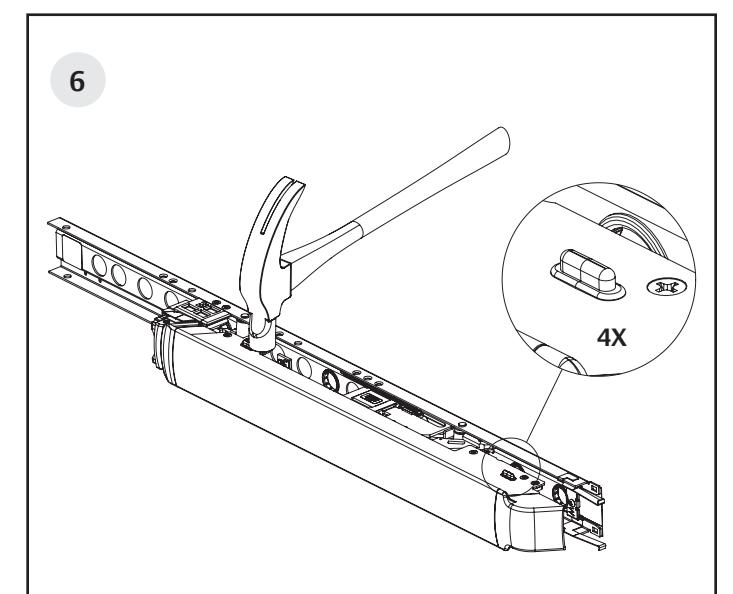 Corbin Russwin MELR Retrofit Kit for PED4000 and PED5000 Series Narrow and Wide Stile Installation Instructions_FM805 image o