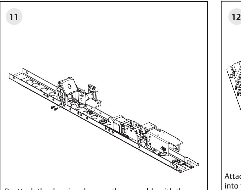 Corbin Russwin MELR Retrofit Kit for PED4000 and PED5000 Series Narrow and Wide Stile Installation Instructions_FM805 diagram