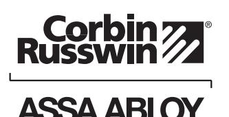 Corbin Russwin MELR Retrofit Kit for PED4000 and PED5000 Series Narrow and Wide Stile Installation Instructions_FM805 image o