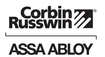 Corbin Russwin MELR Retrofit Kit for PED4000 and PED5000 Series Narrow and Wide Stile Installation Instructions_FM805 image o