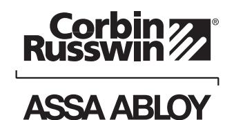 Corbin Russwin MELR Retrofit Kit for PED4000 and PED5000 Series Narrow and Wide Stile Installation Instructions_FM805 image o