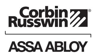 Corbin Russwin ML2000 Series BLSS Freewheeling Trim Retroflit Installation Instructions image on page 1