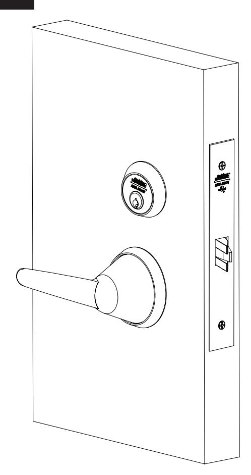 Corbin Russwin ML2000 Series BLSS Freewheeling Trim Retroflit Installation Instructions image on page 1