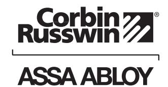 Corbin Russwin ML2000 Series BLSS Freewheeling Trim Retroflit Installation Instructions image on page 6
