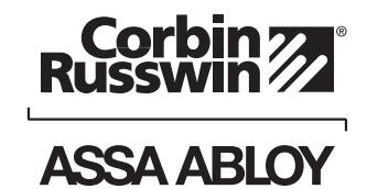 Corbin Russwin ML2000 Series BLSS Freewheeling Trim Retroflit Installation Instructions image on page 7