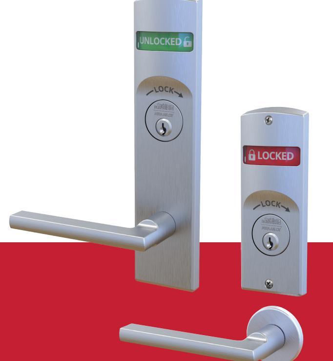 Corbin Russwin ML2000 Series Mortise Lock Status Indicator Sell Sheet_45584 image on page 1