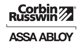 Corbin Russwin ML2000 Series Mortise Lock with VN Escutcheon Trim and V Series Indicators Installation Instructions image on 