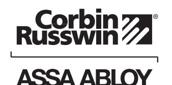 Corbin Russwin ML2000 Series Mortise Lock with VN Escutcheon Trim and V Series Indicators Installation Instructions image on 