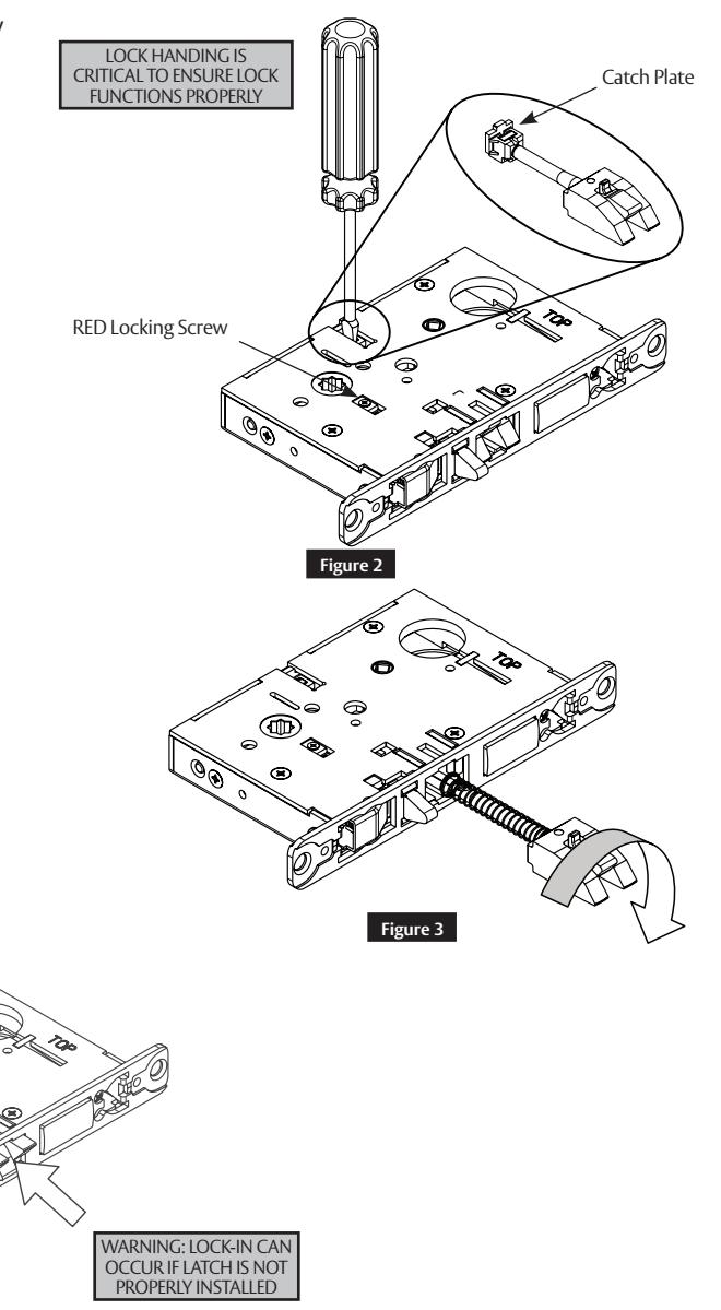 Corbin Russwin ML2000 Series Mortise Lock with VN Escutcheon Trim and V Series Indicators Installation Instructions image on 