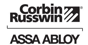 Corbin Russwin ML2000 Series Mortise Lock with VN Escutcheon Trim and V Series Indicators Installation Instructions image on 