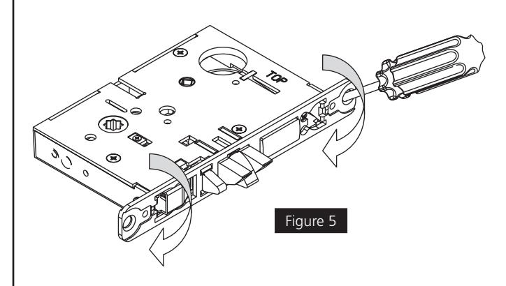 Corbin Russwin ML2000 Series Mortise Locks Handing Instructions_FM622 image on page 1