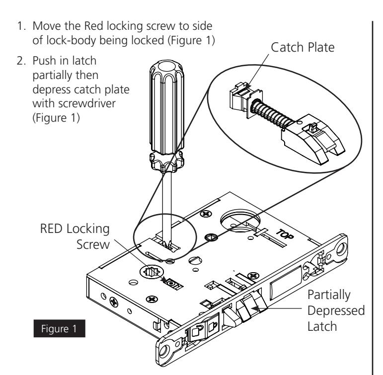 Corbin Russwin ML2000 Series Mortise Locks Handing Instructions_FM622 image on page 1