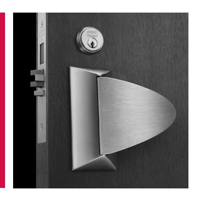 Corbin Russwin ML2000 Series Mortise and HP3000 Series Tubular Locks with Push, Pull Paddle Trim FAQ_45211 image on page 1