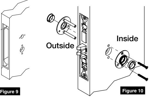 Corbin Russwin ML2000 Series Sectional Trim Installation Instructions image on page 3
