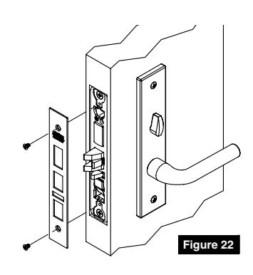 Corbin Russwin ML2000 Series V R And L Escutcheon Trim Installation Instructions image on page 6