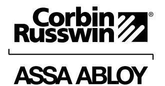 Corbin Russwin ML2000 Series V R And L Escutcheon Trim Installation Instructions image on page 7