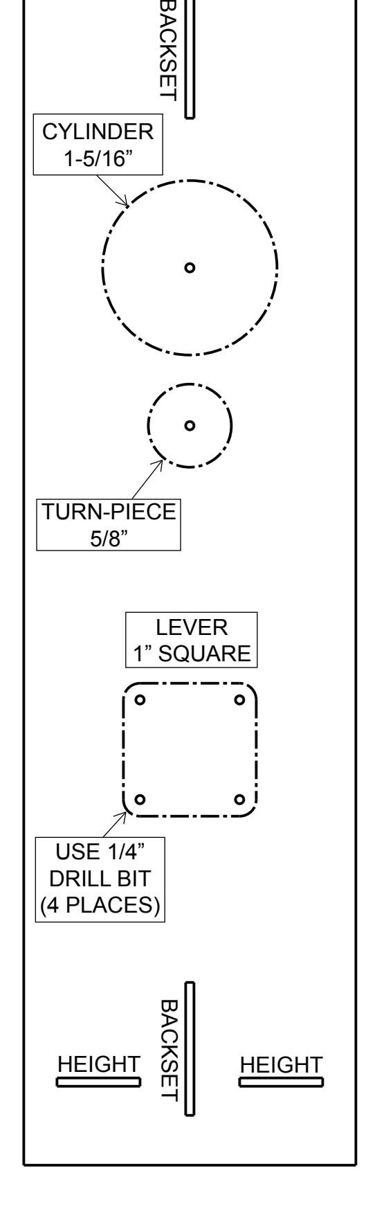 Corbin Russwin ML2000 Series X J Trim Installation Instructions image on page 1