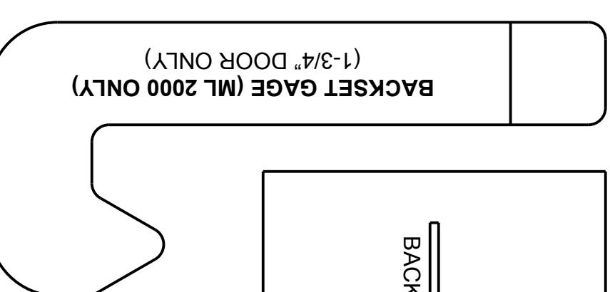 Corbin Russwin ML2000 Series X J Trim Installation Instructions image on page 2