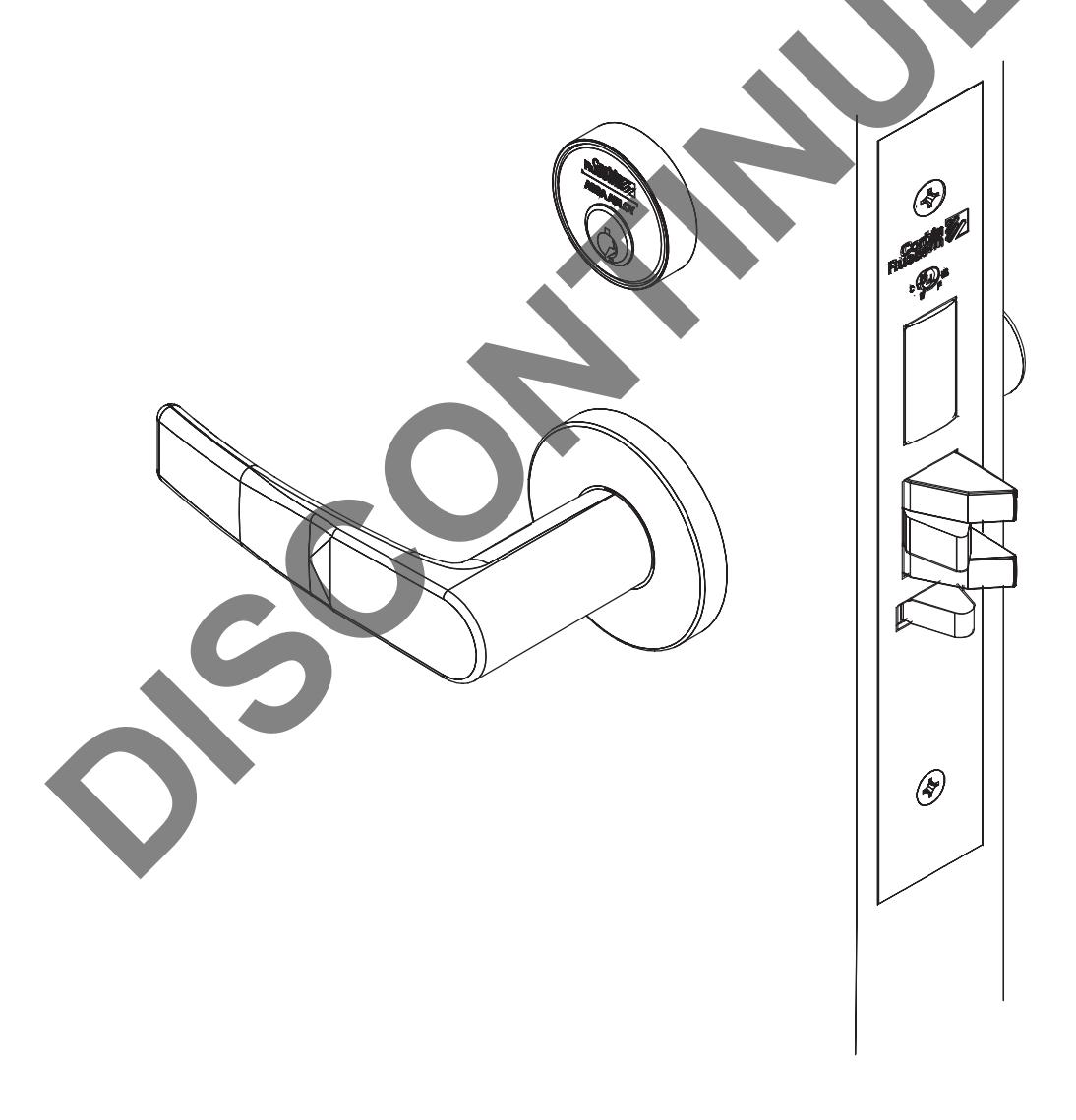 Corbin Russwin ML2000 Series with EcoFlex End-of-Line Resistors and Integrated Wired (Access 600 RNE1, SE LP10)…_FM406 image 