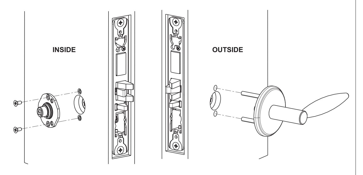 Corbin Russwin ML20900 Series Electrified Mortise Lockset Installation Instructions image on page 11