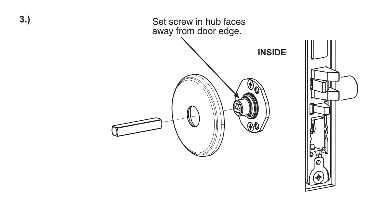 Corbin Russwin ML20900 Series Electrified Mortise Lockset Installation Instructions image on page 12