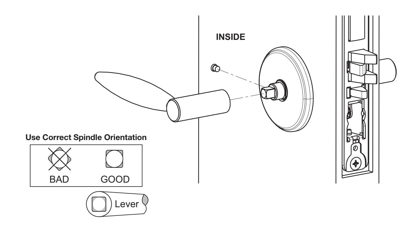 Corbin Russwin ML20900 Series Electrified Mortise Lockset Installation Instructions image on page 12