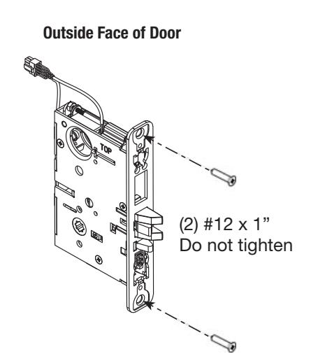 Corbin Russwin ML20900 Series Electrified Mortise Lockset Installation Instructions image on page 7