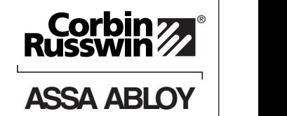 Corbin Russwin ML20900 Series Electrified Mortise Lockset Installation Instructions image on page 8