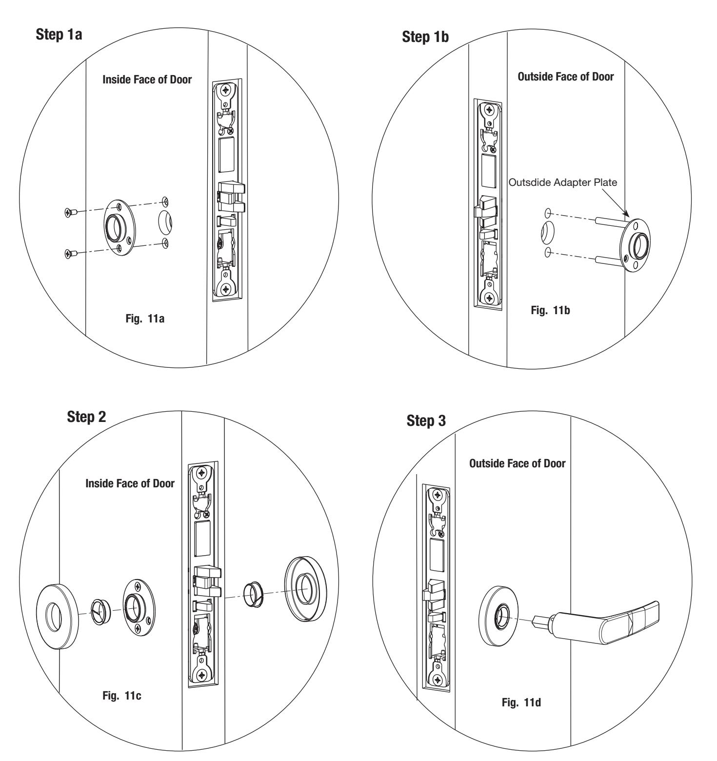 Corbin Russwin ML20900 Series Electrified Mortise Lockset Installation Instructions image on page 9