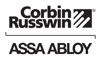 Corbin Russwin MP6600 Series Multi-Point Locks Installation Instructions_FM523 image on page 1