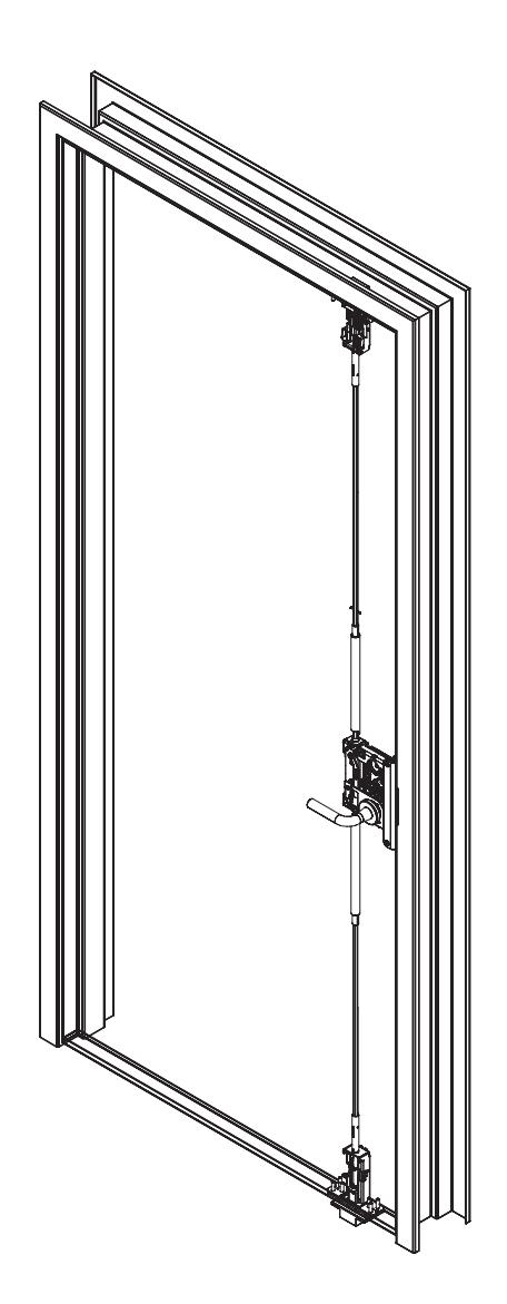 Corbin Russwin MP6600 Series Multi-Point Locks Installation Instructions_FM523 image on page 1