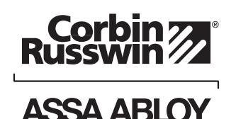 Corbin Russwin MP6600 Series Multi-Point Locks Installation Instructions_FM523 image on page 17