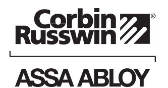 Corbin Russwin MP6600 Series Multi-Point Locks Installation Instructions_FM523 image on page 2
