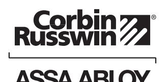 Corbin Russwin MP6600 Series Multi-Point Locks Installation Instructions_FM523 image on page 21