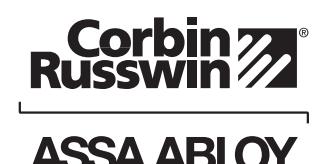 Corbin Russwin MP6600 Series Multi-Point Locks Installation Instructions_FM523 image on page 6